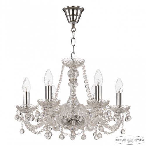 Люстра хрустальная 108/6/165 Ni Bohemia Ivele Crystal (Богемия Ивеле Кристалл)