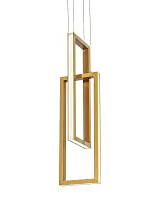 Золотой светодиодный подвес "Ульрих"