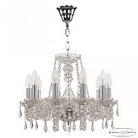 Люстра хрустальная 104/10/141 Ni Bohemia Ivele Crystal (Богемия Ивеле Кристалл)