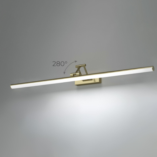 Светильник настенный светодиодный Monza бронза/латунь 40156/LED фото 3