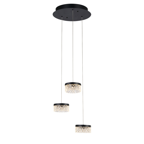 Подвесной светильник MD21020075-3A matt black фото 2