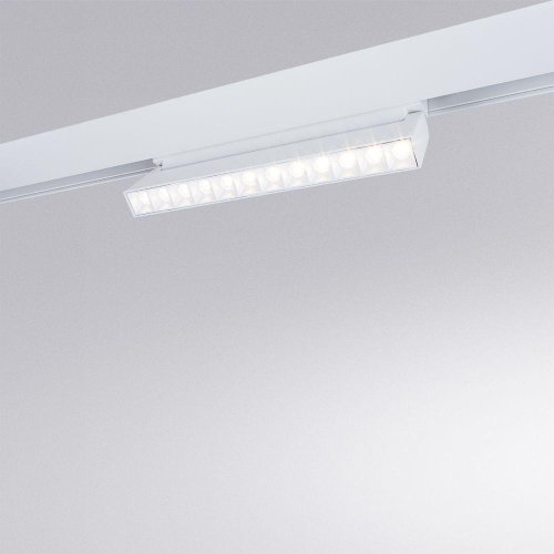 Трековый светодиодный светильник Arte Lamp Linea A4638PL-1WH фото 2