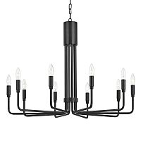 Люстра подвесная Alfa Light F1124-14 D850*H790 BK