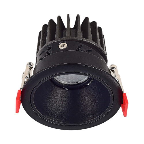 ST051.408.01 Встраиваемый корпус для светодиодного модуля серии ST850, ST851 ST-Luce Черный SHIFT фото 4