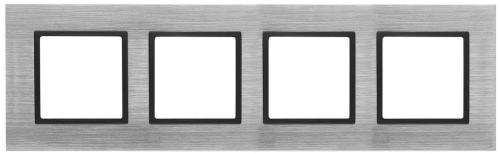 Рамка 4-постовая ЭРА Elegance 14-5204-41 Б0034563 Рамка 4-постовая ЭРА Elegance 14-5204-41 Б0034563