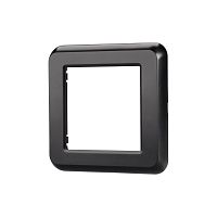 Рамка пластиковая FRM-VERSA-PL-1-BK Arlight 043768