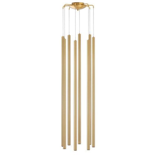 Комплект с подвесной люстрой Lightstar Tubo (574733+747443 (8шт) L8T747443