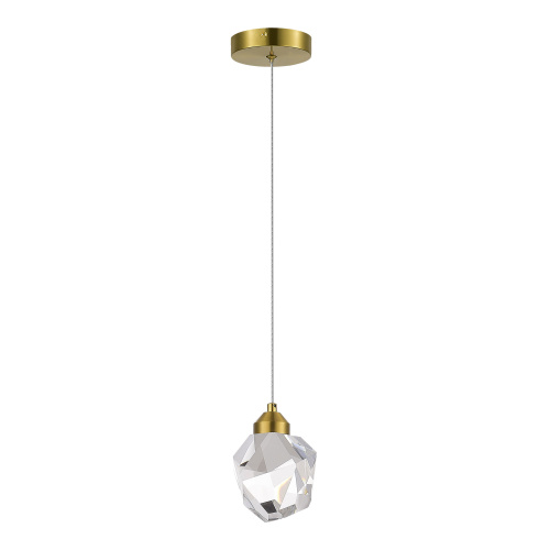 SL6114.203.01 Подвес ST-Luce Золотистый/Прозрачный LED 1*3W 3000K CASCATO фото 4