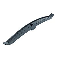 Держатель кабеля для прямого монтажа двусторонний ДКД-2 STEKKER PMHR2B, черный (20 шт в упаковке)