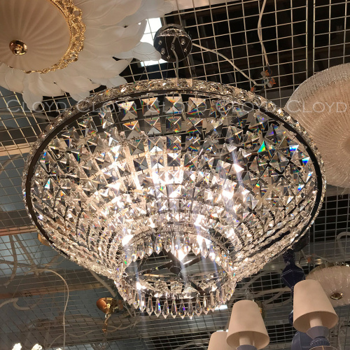 Люстра Cloyd FIALA C8 / Ø60 см - хром (арт.11454)