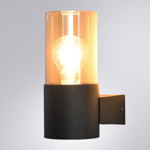 Уличный настенный светильник Arte Lamp Seginus A6515AL-1BK фото 2