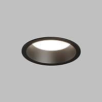 DK3103-BK Встраиваемый влагозащищенный светильник, IP 65, 10 Вт, GU5.3, LED, черный, пластик