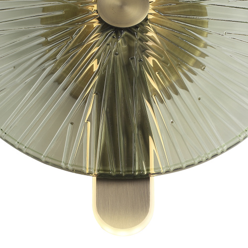 SL6141.321.01 Светильник настенный ST-Luce бронза/зелёный LED 1*11W 4000K WASI фото 5