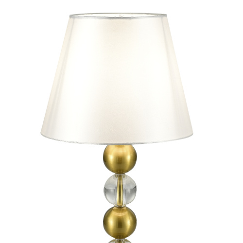 SL2003.304.01 Прикроватная лампа ST-Luce латунь/белый E27 1*40W AURORA фото 3