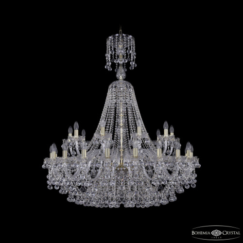 Люстра хрустальная 1409/20+10/400/XL-132 G Люстра хрустальная 1409/20+10/400/XL-132 G