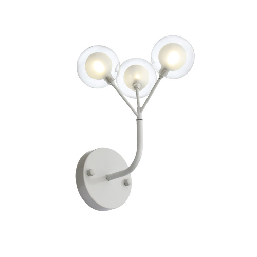 SL376.501.03 Бра ST-Luce Белый/Белый,Прозрачный G4 LED 3*2W DEMELE фото 7