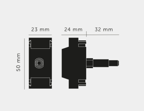 Модуль Dummy Dimmer / Intermediate / 3 Way / Push On Off / EU фото 3