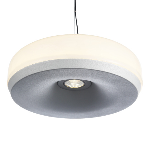 SL6014.503.01 Светильник подвесной ST-Luce Серый/Молочный LED 1*42W 3000K RIPPLE фото 5
