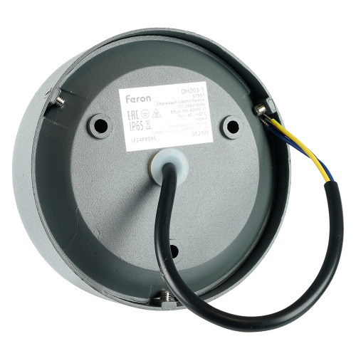 Светодиодный светильник Feron DH203-1 накладной 5W 4000K, IP65, серый фото 5
