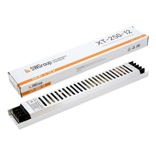Блок питания SWG 12V 250W IP20 20,8A XT-250-12 003062 Блок питания SWG 12V 250W IP20 20,8A XT-250-12 003062