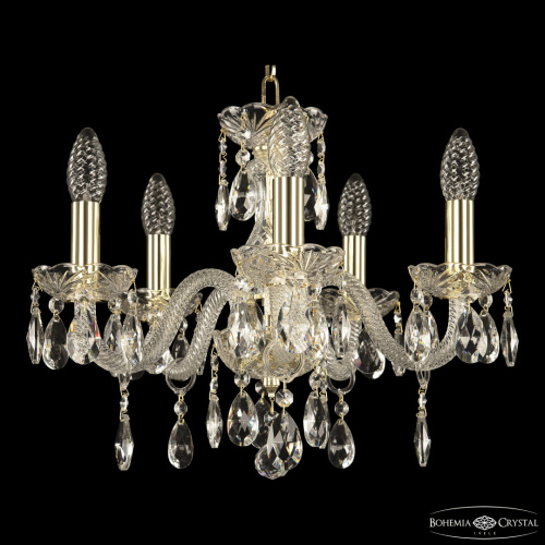 Люстра хрустальная 117/5/141 G Bohemia Ivele Crystal (Богемия Ивеле Кристалл) фото 2 Люстра хрустальная 117/5/141 G Bohemia Ivele Crystal (Богемия Ивеле Кристалл) фото 2