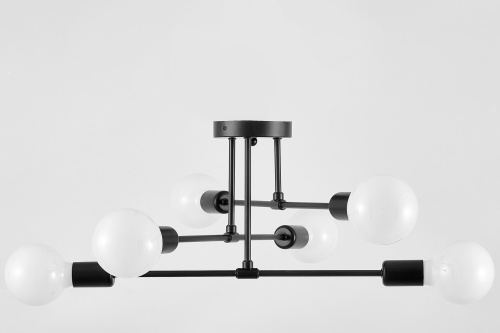 Потолочный светильник Lampit TC 2010-6 BK фото 3 Потолочный светильник Lampit TC 2010-6 BK фото 3