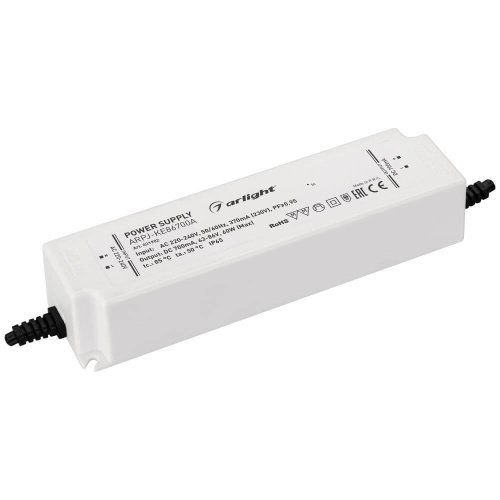 Драйвер Arlight ARPJ-KE86700A 63-86V 60W IP65 0,7A 021902 Драйвер Arlight ARPJ-KE86700A 63-86V 60W IP65 0,7A 021902