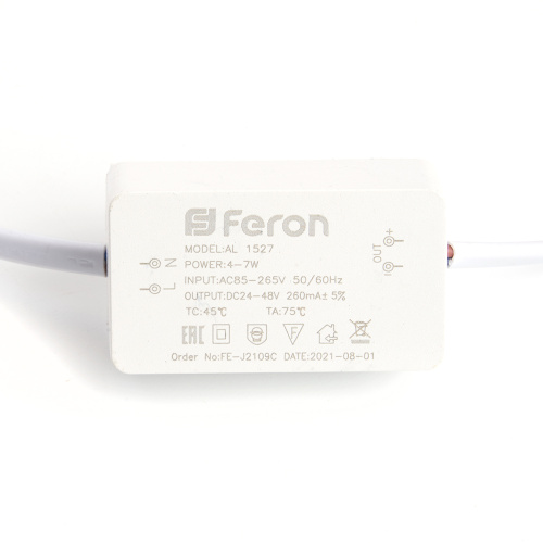 Светодиодный светильник Feron AL1527 встраиваемый 7W 4500K белый фото 7