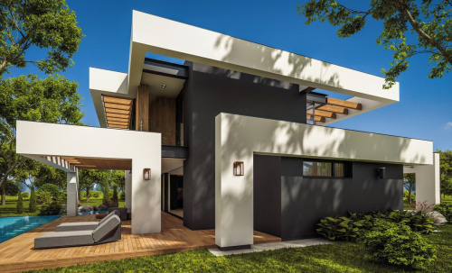 Садовый настенный светильник Kanlux VIMO EL 27 BR 34981 фото 3