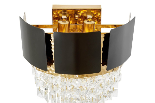 Бра Lumina Deco LDW 7045-2 BK+GD фото 2