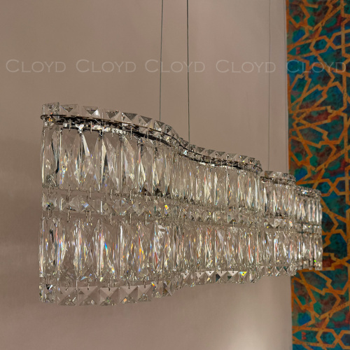 Люстра Cloyd ANTREA-B C1 / шир. 100 см - хром (арт.11629) фото 5