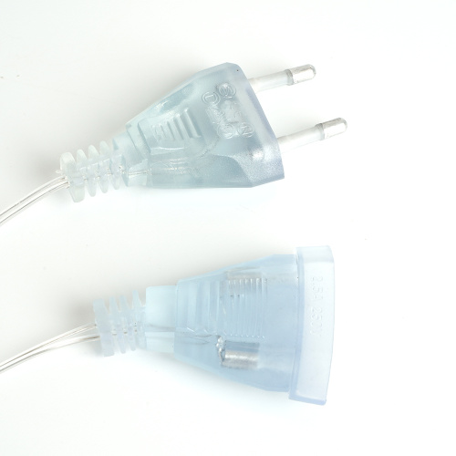 Светодиодная гирлянда Feron CL29 бахрома Звезды  3м  + 3м 230V 5000K, статичная, c питанием от сети, прозрачный шнур фото 6
