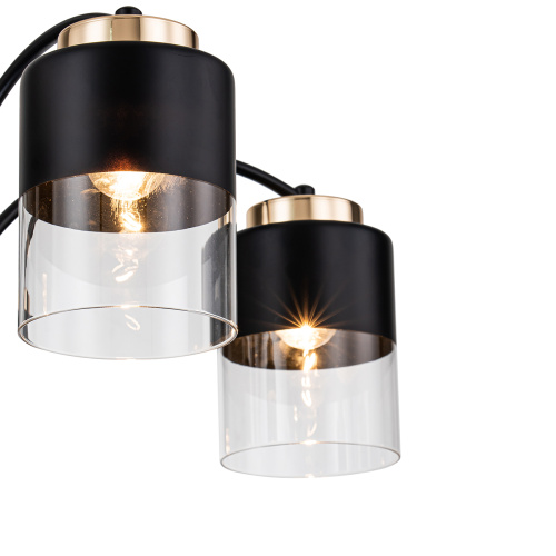 Светильник на штанге Escada 2121/5P E27*40W Black/Gold фото 3
