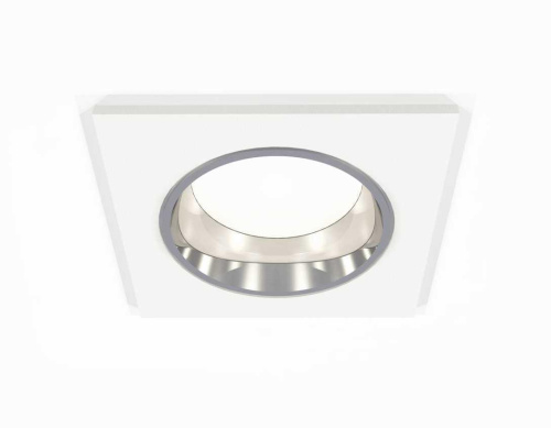 Комплект встраиваемого светильника Ambrella light Techno Spot XC6520003 SWH/PSL белый песок/серебро полированное (C6520, N6112)