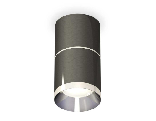 Комплект накладного светильника Ambrella light Techno Spot XS7403041 DCH/PSL черный хром/серебро полированное (C7403, A2070, C7403, N7032)