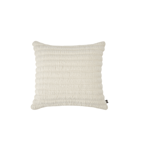 Подушка Ridge 45x45 cm Burgundy Cotton Wool-Mix фото 8