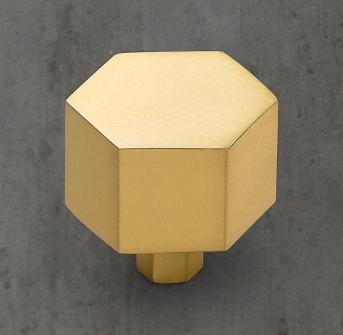 Ручка-кнопка Dover d.3.2 Lac.Burnished Brass