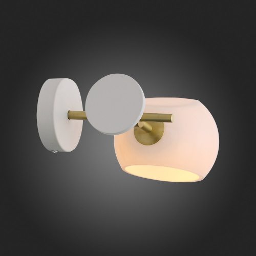 SL434.501.01 Бра ST-Luce Белый/Белый E14 1*40W CALMARE фото 2