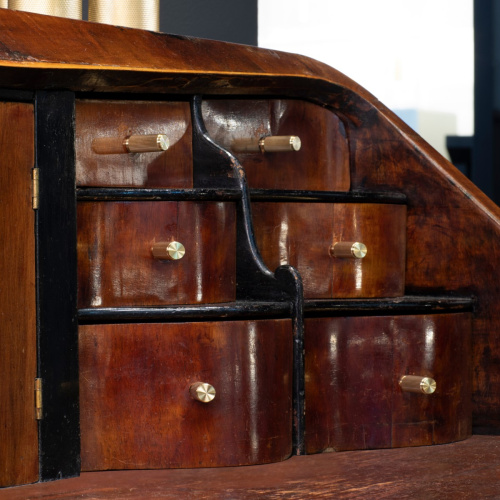 Ручка-кнопка Knob Linear Brass set of 2 фото 5