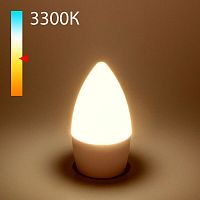 Светодиодна лампа "Свеча" C37 6 Вт 3300 K E27 BLE2760
