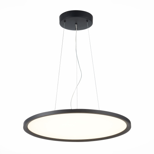 ST602.443.56 Светильник подвесной Черный LED 1*56W 4000K 5 040Lm Ra>80 120 IP20 D600xH36 185-265V Подвесные светильники фото 5