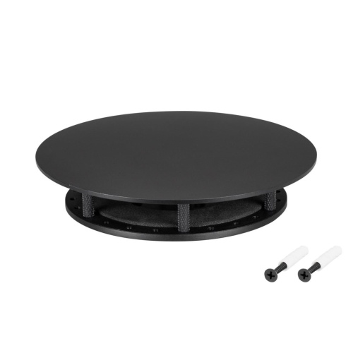 Крепление Arlight MOONLIGHT-BASE-ROUND-D25-M Black 046067 Крепление Arlight MOONLIGHT-BASE-ROUND-D25-M Black 046067