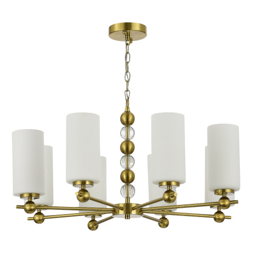 SL2003.303.08 Светильник подвесной ST-Luce латунь/белый E27 8*40W AURORA фото 4