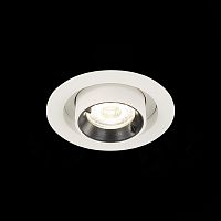 ST702.238.12 Св-к встр. Белый LED 1*12W 3000K 900Lm Ra80 24° IP20 D90xH92 180-240V Встраиваемые светильники