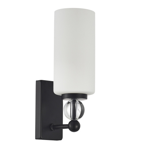 SL2003.401.01 Светильник настенный ST-Luce черный/белый E27 1*40W AURORA фото 4