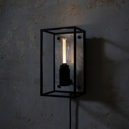 Настенный светильник Caged Medium White фото 5