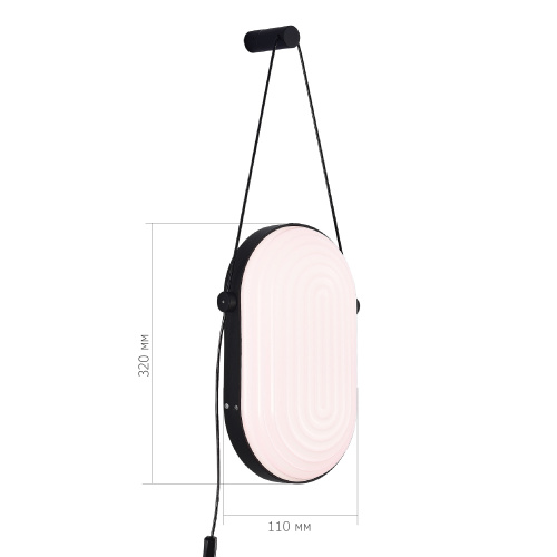 SL1302.401.01 Бра ST-Luce Черный/Белый LED 1*9W 3000K AIRE фото 2