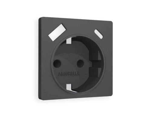 Лицевая панель розетки AMBRELLA VOLT AP9100