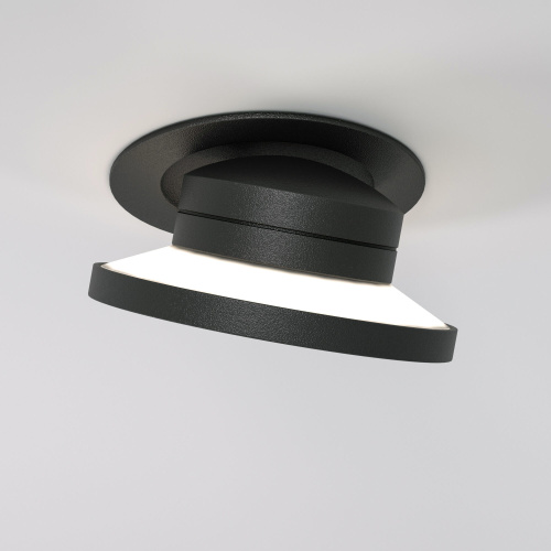 Встраиваемый поворотный светодиодный светильник 6W 4000K чёрный 25084/LED фото 2