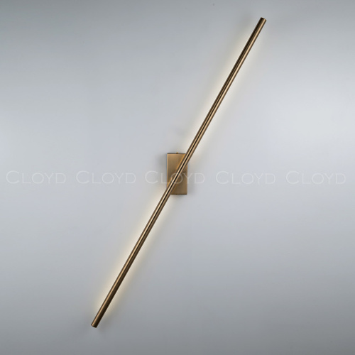 Бра Cloyd LINEAS-B W1 / выс. 100 см- 3000K - латунь (арт.20857) фото 2